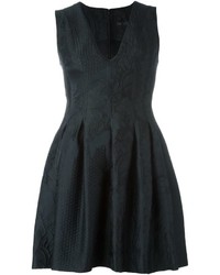 schwarzes besticktes Kleid von Philipp Plein