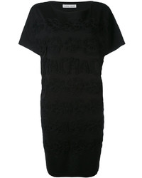 schwarzes besticktes Kleid von Tsumori Chisato