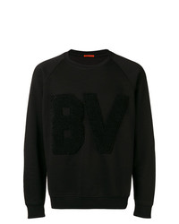 schwarzes besticktes Sweatshirt von Barena