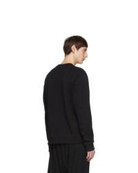 schwarzes besticktes Sweatshirt von Kenzo