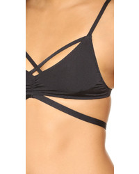 schwarzes Bikinioberteil von L'Agent by Agent Provocateur