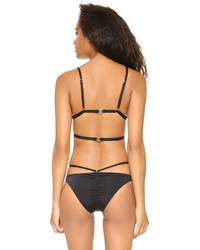 schwarzes Bikinioberteil von L'Agent by Agent Provocateur