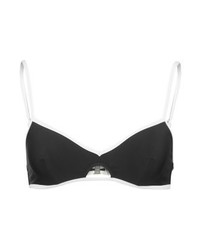schwarzes Bikinioberteil von Solid & Striped