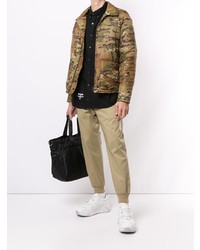 schwarzes Businesshemd von AAPE BY A BATHING APE