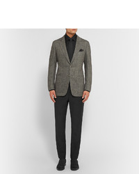 schwarzes Businesshemd von Tom Ford