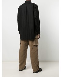 schwarzes Businesshemd von Engineered Garments