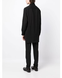 schwarzes Businesshemd von Yohji Yamamoto