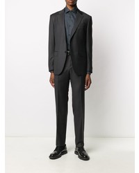 schwarzes Businesshemd von Z Zegna