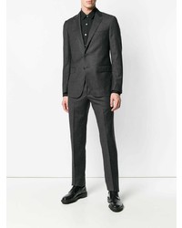 schwarzes Businesshemd von Lanvin