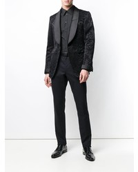 schwarzes Businesshemd von Dolce & Gabbana