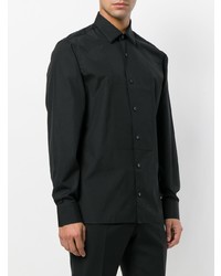 schwarzes Businesshemd von Z Zegna