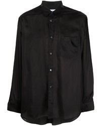 schwarzes Businesshemd von Comme Des Garcons SHIRT