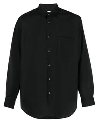 schwarzes Businesshemd von Comme Des Garcons SHIRT