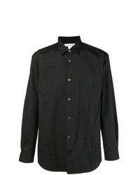 schwarzes Businesshemd von Comme Des Garcons SHIRT