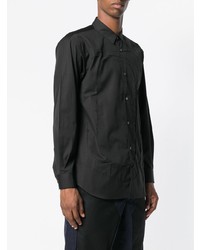 schwarzes Businesshemd von Comme Des Garcons SHIRT