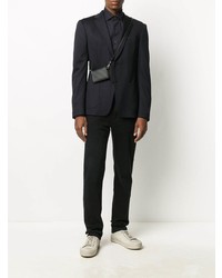 schwarzes Businesshemd von Z Zegna