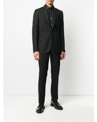 schwarzes Businesshemd von Paul Smith