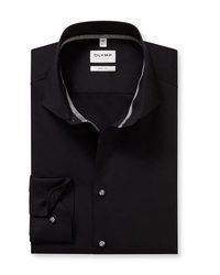 schwarzes Businesshemd von Olymp