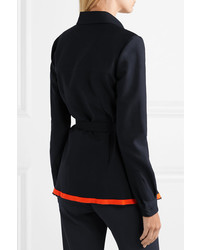 schwarzes Businesshemd von Victoria Victoria Beckham