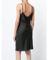 schwarzes Camisole-Kleid von Organic by John Patrick