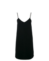 schwarzes Camisole-Kleid von Gianluca Capannolo