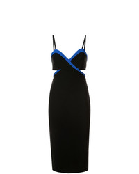 schwarzes Camisole-Kleid von Mugler