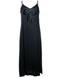schwarzes Camisole-Kleid von Muveil