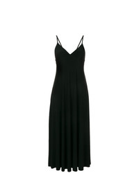 schwarzes Camisole-Kleid von Norma Kamali