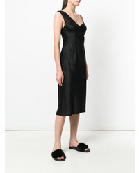 schwarzes Camisole-Kleid von T by Alexander Wang