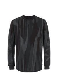 schwarzes Camouflage Sweatshirt