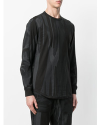 schwarzes Camouflage Sweatshirt von Maharishi