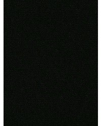 schwarzes Etuikleid mit Rüschen von Alexander McQueen