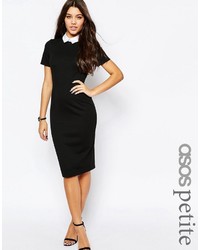 schwarzes figurbetontes Kleid von Asos