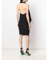 schwarzes figurbetontes Kleid von Rick Owens