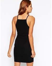 schwarzes figurbetontes Kleid von Asos