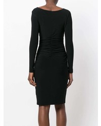 schwarzes figurbetontes Kleid von Norma Kamali