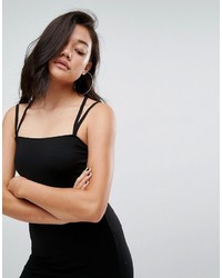 schwarzes figurbetontes Kleid von Asos