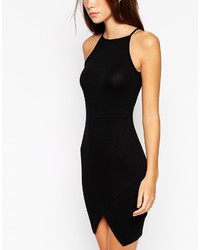 schwarzes figurbetontes Kleid von Asos