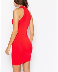 schwarzes figurbetontes Kleid von Asos