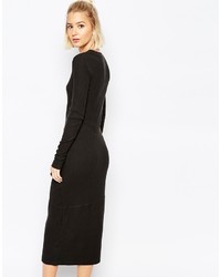 schwarzes figurbetontes Kleid von Cheap Monday