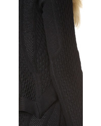 schwarzes figurbetontes Kleid von Herve Leger