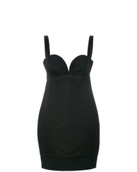 schwarzes figurbetontes Kleid von Versace Vintage