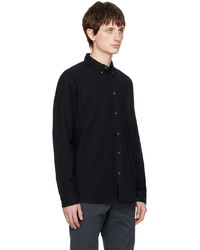 schwarzes Flanell Langarmhemd von Norse Projects