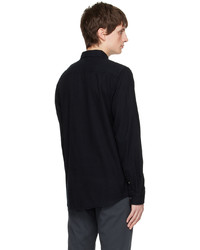 schwarzes Flanell Langarmhemd von Norse Projects