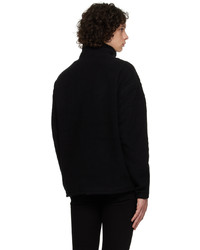 schwarzes Fleece-Sweatshirt von Mackage