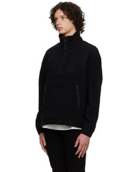 schwarzes Fleece-Sweatshirt von Mackage