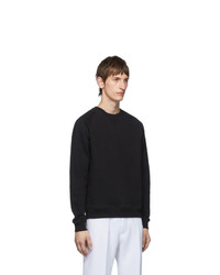 schwarzes Fleece-Sweatshirt von Random Identities