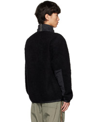 schwarzes Fleece-Sweatshirt von Canada Goose