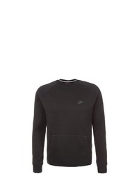 schwarzes Fleece-Sweatshirt von Nike Sportswear