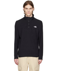 schwarzes Fleece-Sweatshirt von The North Face